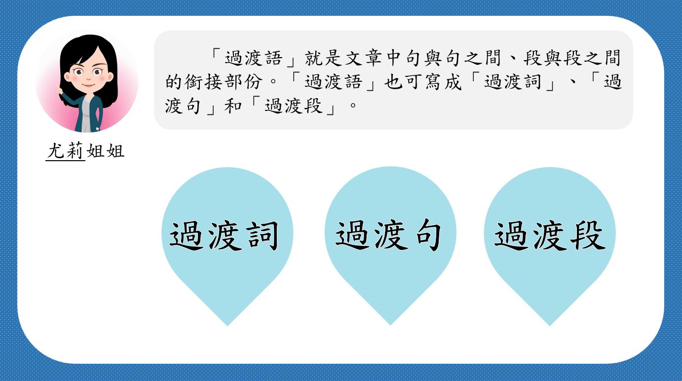 香港小學中文寫作短片系列：認識過渡語｜寫作教室｜尤莉姐姐的反轉學堂