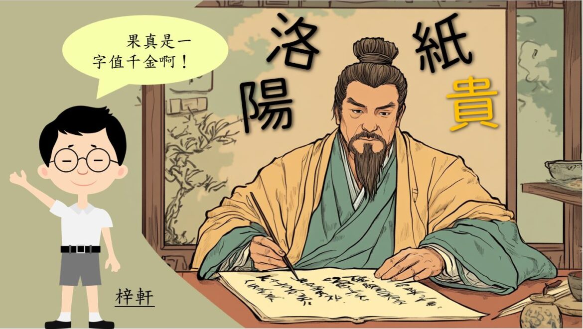 語文小故事：洛陽紙貴－成語篇